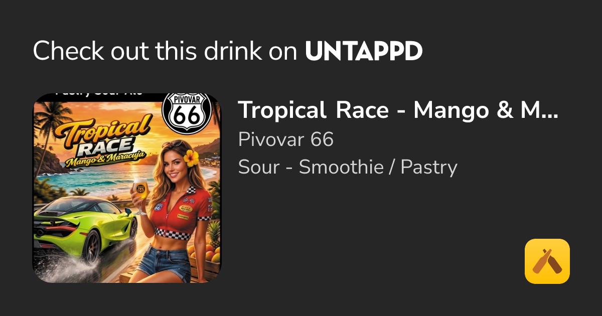 Tropical Race – Mango & Maracuja (Passion Fruit)